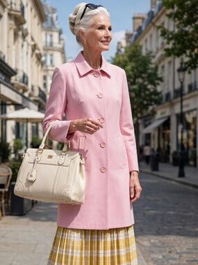 Majora pink coat
